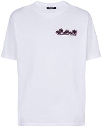 Balmain - T-Shirt mit Club-Print - Lyst