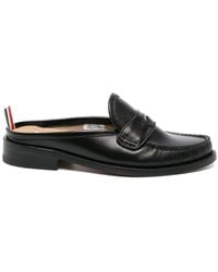 Thom Browne - Varsity Leather Penny Mules - Lyst