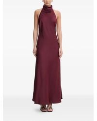 Bardot - Delphina Halter Open-Back Dress - Lyst