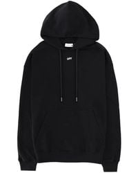Off-White c/o Virgil Abloh - 3D Arrow Spray Cotton Hoodie - Lyst