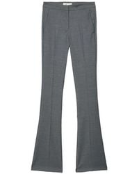 Blumarine - Slim-Fit Flared Trousers - Lyst