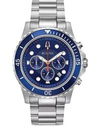 Bulova - Classic Chronograph Watch - Lyst