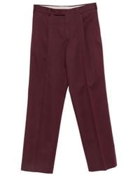 PT Torino - Pantalon De Tailleur À Détails Plissés - Lyst