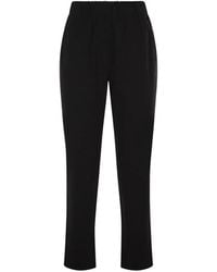 Weekend by Maxmara - Slim-Fit Stretch-Jersey Trousers - Lyst
