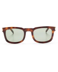 Saint Laurent - Sl 581 Square-Frame Sunglasses - Lyst
