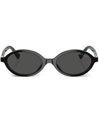 Miu Miu - Miu Regard Sunglasses - Women's - Acetate - Lyst