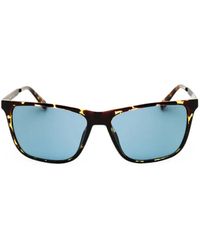GANT - Tortoiseshell-Effect Rectangle-Frame Sunglasses - Lyst