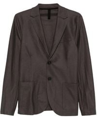 Harris Wharf London - Single-Breasted Virgin-Wool Blazer - Lyst