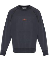 Stone Island - 6100008 Graphic-Print Sweatshirt - Lyst