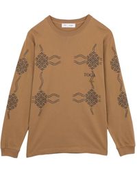 Toga - Graphic-Print T-Shirt - Lyst