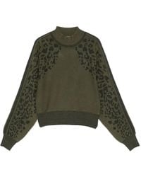 Liu Jo - Animal-print Sweater - Lyst