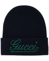 Gucci - Gorro con logo bordado - Lyst