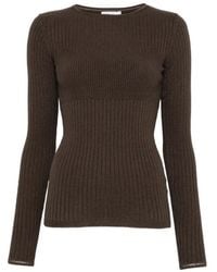 Patrizia Pepe - Rib-Knit Slim-Fit Sweater - Lyst
