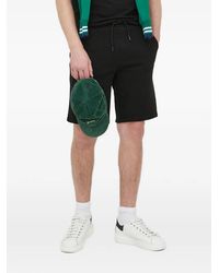 KARL LAGERFELD - Ikonik Patch Drawstring Shorts - Lyst