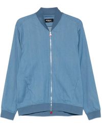 Kiton - Giacca Con Zip - Lyst