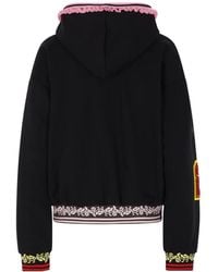 Chopova Lowena Tammie Jo Zip-Up Cardigan in Blue | Lyst