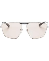 Balenciaga - Navigator-Frame Sunglasses - Lyst