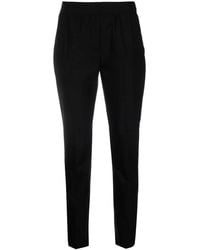 Twinset - Logo-Plaque Detail Trousers - Lyst