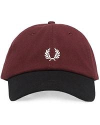 Fred Perry - Colour-Block Logo Cap - Lyst