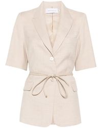 SIMONA CORSELLINI - Single-Breasted Blazer - Lyst