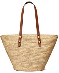 Tory Burch - Large Romy Basket Tote Bag - Lyst