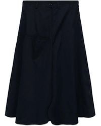 Y's Yohji Yamamoto - Cotton Skirt - Lyst