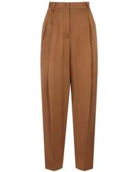 Fabiana Filippi - Pleated Tapered Trousers - Lyst