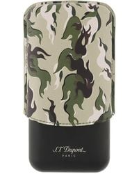 ST Dupont - Camouflage-Pattern Cigar Case - Lyst