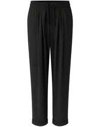 ALBERTO BRESCI - Pleated Drawstring Trousers - Lyst