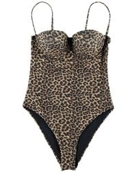 MATINEÉ - Rihanna Leopard-Print Swimsuit - Lyst