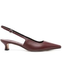 Aeyde - Catrina Point-Toe Slingback Pumps - Lyst