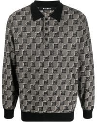 MISBHV - Logo-Jacquard Polo Jumper - Lyst