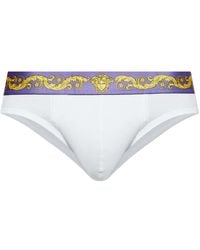 Versace - Medusa-Motif Briefs - Lyst