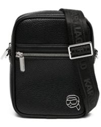 Karl Lagerfeld - Ikon Outline Crossbody Bag - Lyst