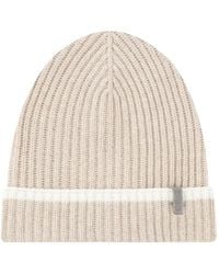 Brunello Cucinelli - Ribbed-Knit Monili-Embellished Beanie - Lyst