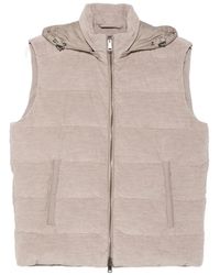 Paul & Shark - Quilted Corduroy Gilet - Lyst
