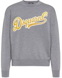 DSquared² - Fijngebreide Trui - Lyst