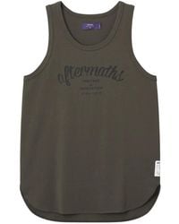 AFTERMATHS - Logo-Print Tank Top - Lyst