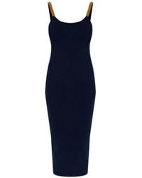 MICHAEL Michael Kors - Ribbed Spaghetti Strap Dress - Lyst