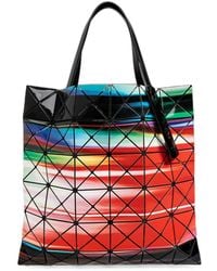 Issey Miyake - Warp Geometric-Panel Tote Bag - Lyst