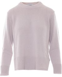 Alpha Studio - Pullover Mit Gerippten Details - Lyst