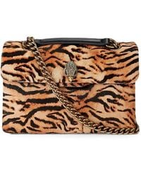 Kurt Geiger - Kensington Tiger-Print Shoulder Bag - Lyst
