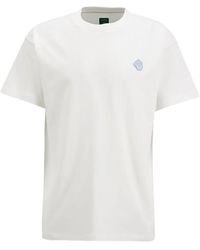flâneur - Blossom T-Shirt Met Rubberen Patch - Lyst