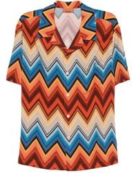 Missoni - ジグザグポケット シャツ - Lyst