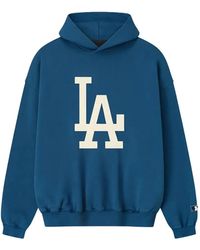 Fear Of God - Dodgers Logo-Print Hoodie - Lyst