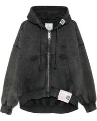 Maison Mihara Yasuhiro - Logo-Embroidered Hoodie - Lyst