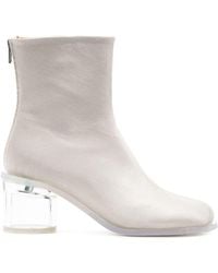MM6 by Maison Martin Margiela - Ankle Boots Anatomic - Lyst