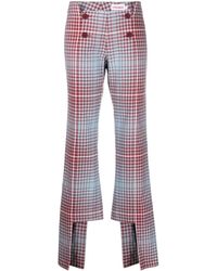 Charles Jeffrey - Pantaloni A Quadri Con Inserti - Lyst