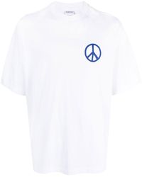 Marcelo Burlon - County Peace Logo T-shirt - Lyst