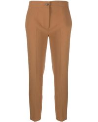 Twinset - Tailored Slim-Cut Cigarette Trousers - Lyst